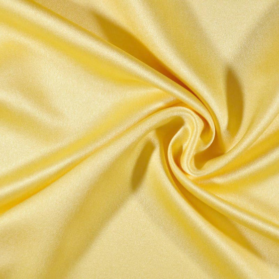 Tecido Crepe Pascally Amarelo Larg 150cm 100%Poliester 220gr/m2.Conserv1-N/2-2/3-2/5-3/6-1