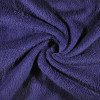 Tecido Plush Soft Aveludado Liso Azul Navy Largura 240cm 100%Poliester 180gr/m2-preço por metro - 1