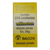 ALFINETE CABECA ACO N.32 CX /310 UNIDS 3,2CM BACCHI - 1